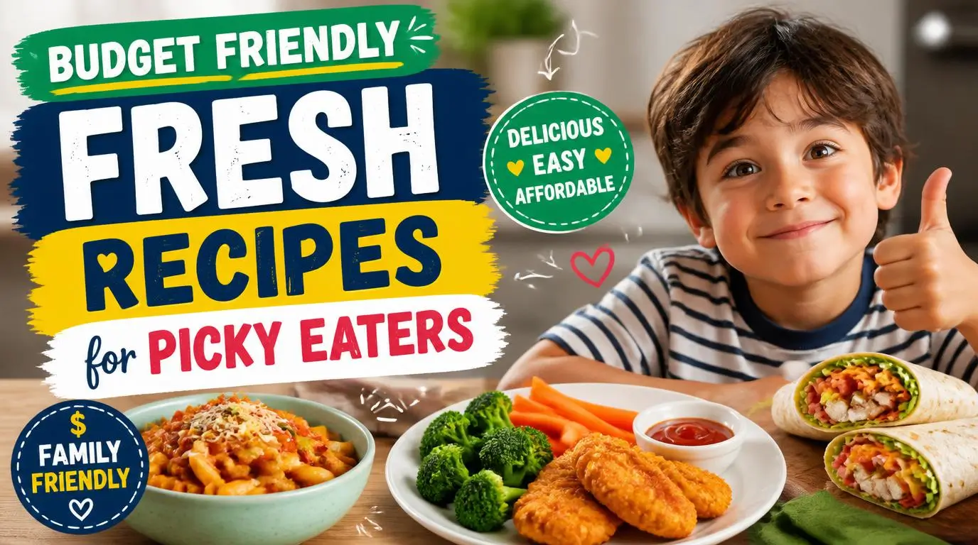 Budget Friendly Fresh Recipes for Picky Eaters