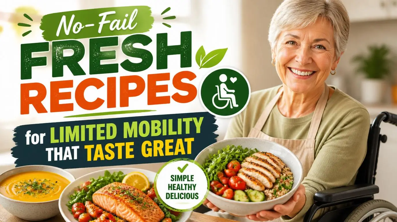 No-Fail Fresh Recipes for Limited Mobility That Taste Great